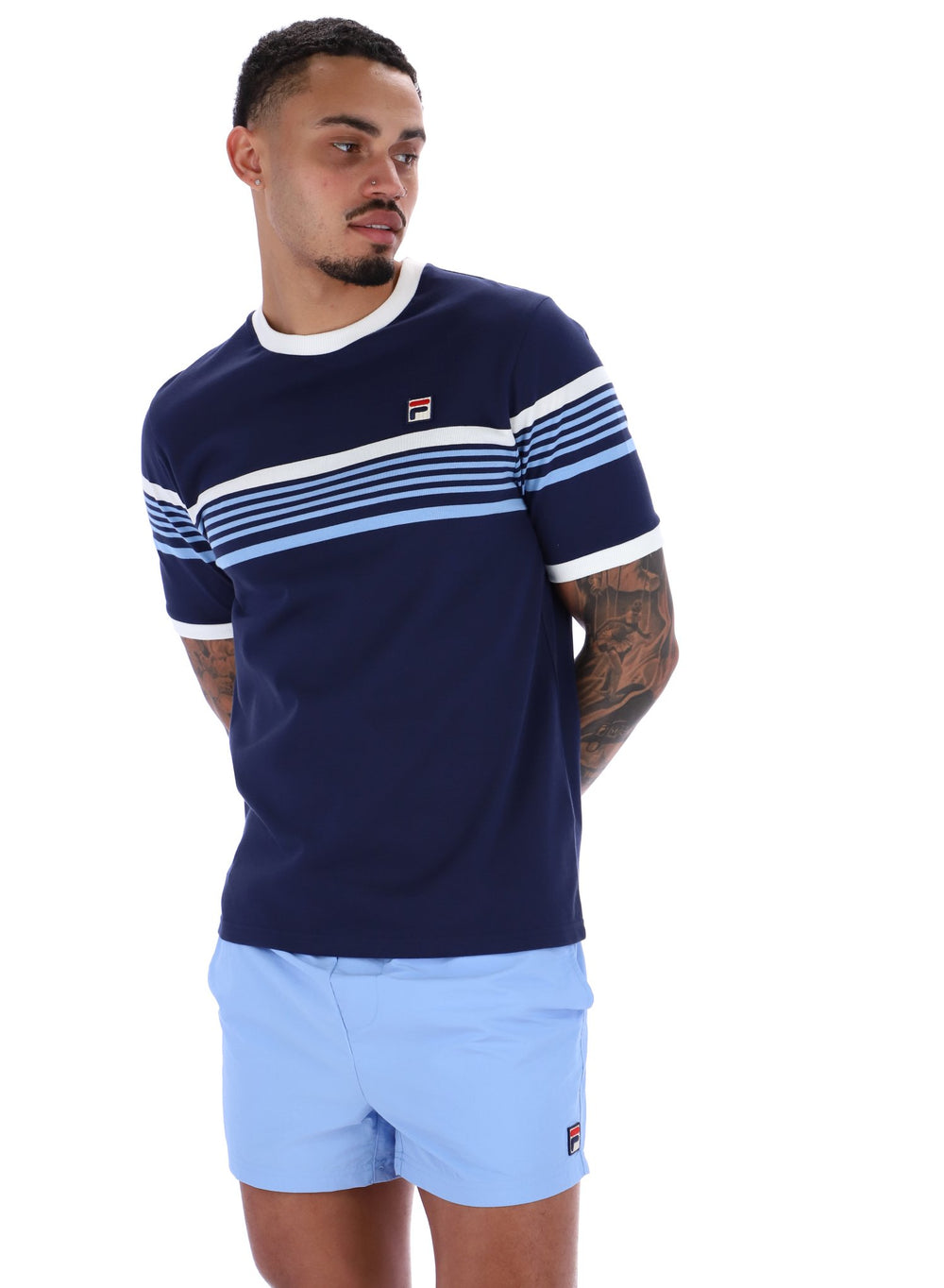 James Yarn Dye Striep T-Shirt