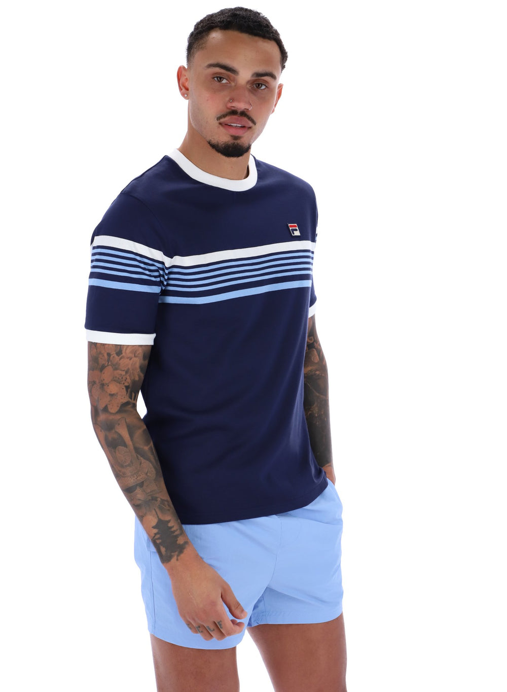 James Yarn Dye Striep T-Shirt