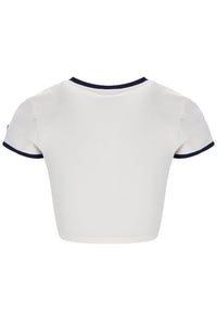 Gardenia Jeno Cap Sleeve Crop Top