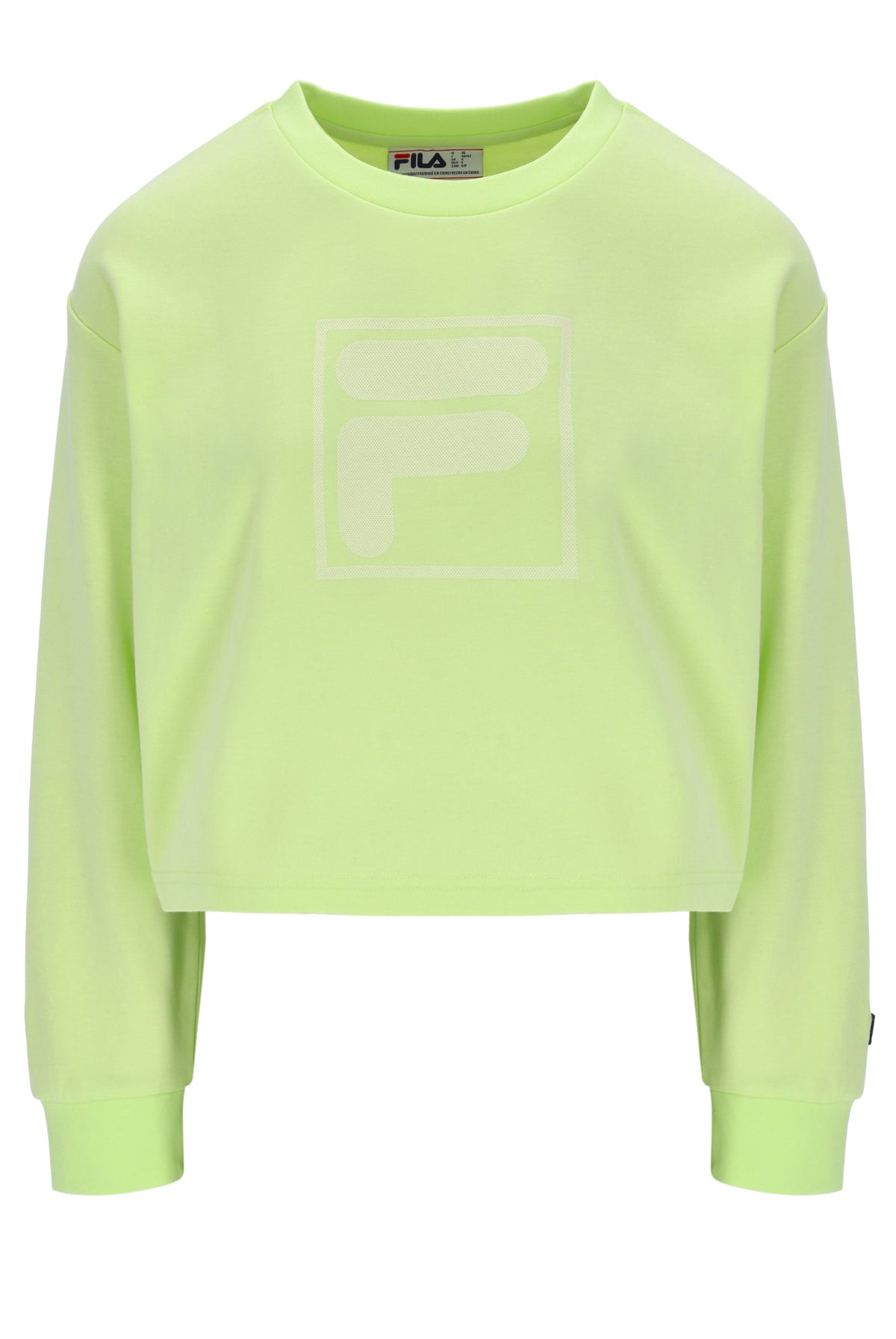 Shadow Lime Jorie Wide Crew Neck Sweatshirt