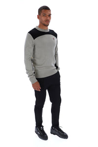 Josh Colour Block Crew Sweatshirt