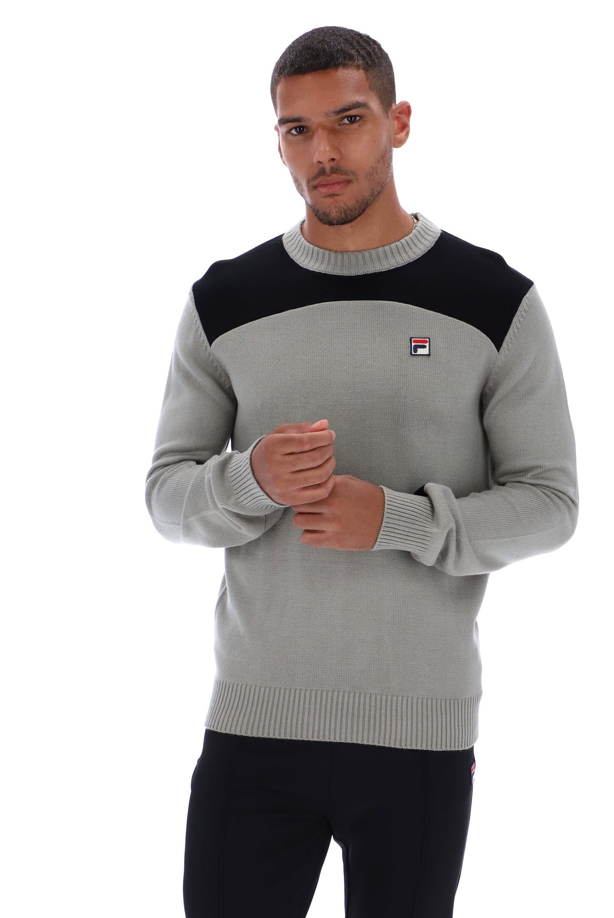 Josh Colour Block Crew Sweatshirt