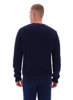 Kallum Waffle Textured Crew Neck Jumper