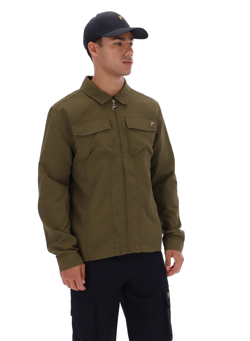 Kasa Zip-Through Overshirt