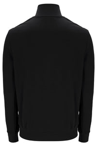 Black Keith Contrast Stitch Track Top