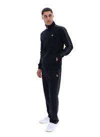 Black Keith Contrast Stitch Track Top