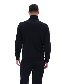 Black Keith Contrast Stitch Track Top