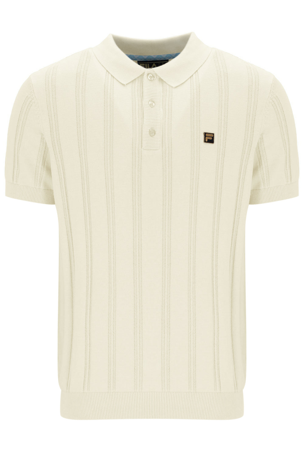 Kennedy Textured Stripe Knit Polo
