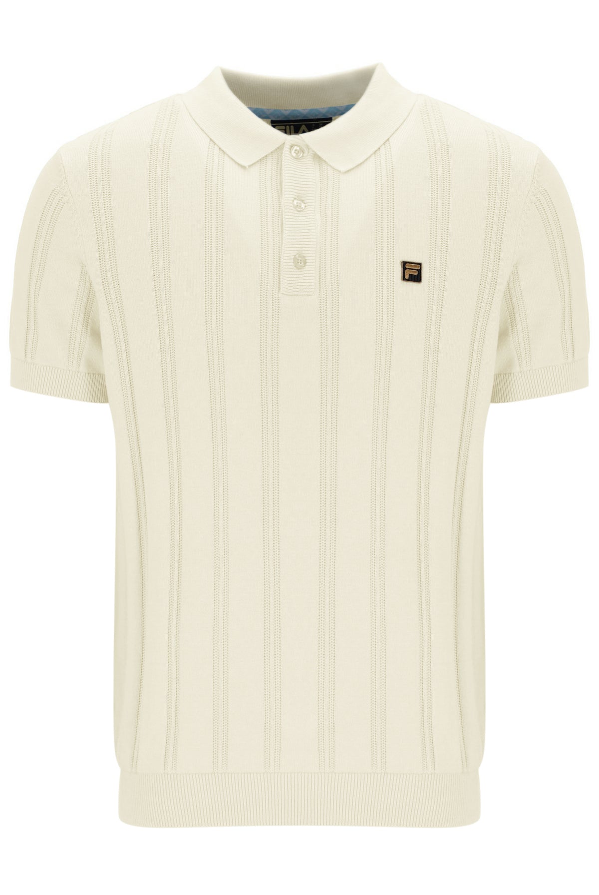 Kennedy Textured Stripe Knit Polo