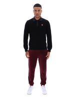 Kobe Striped Knit Polo