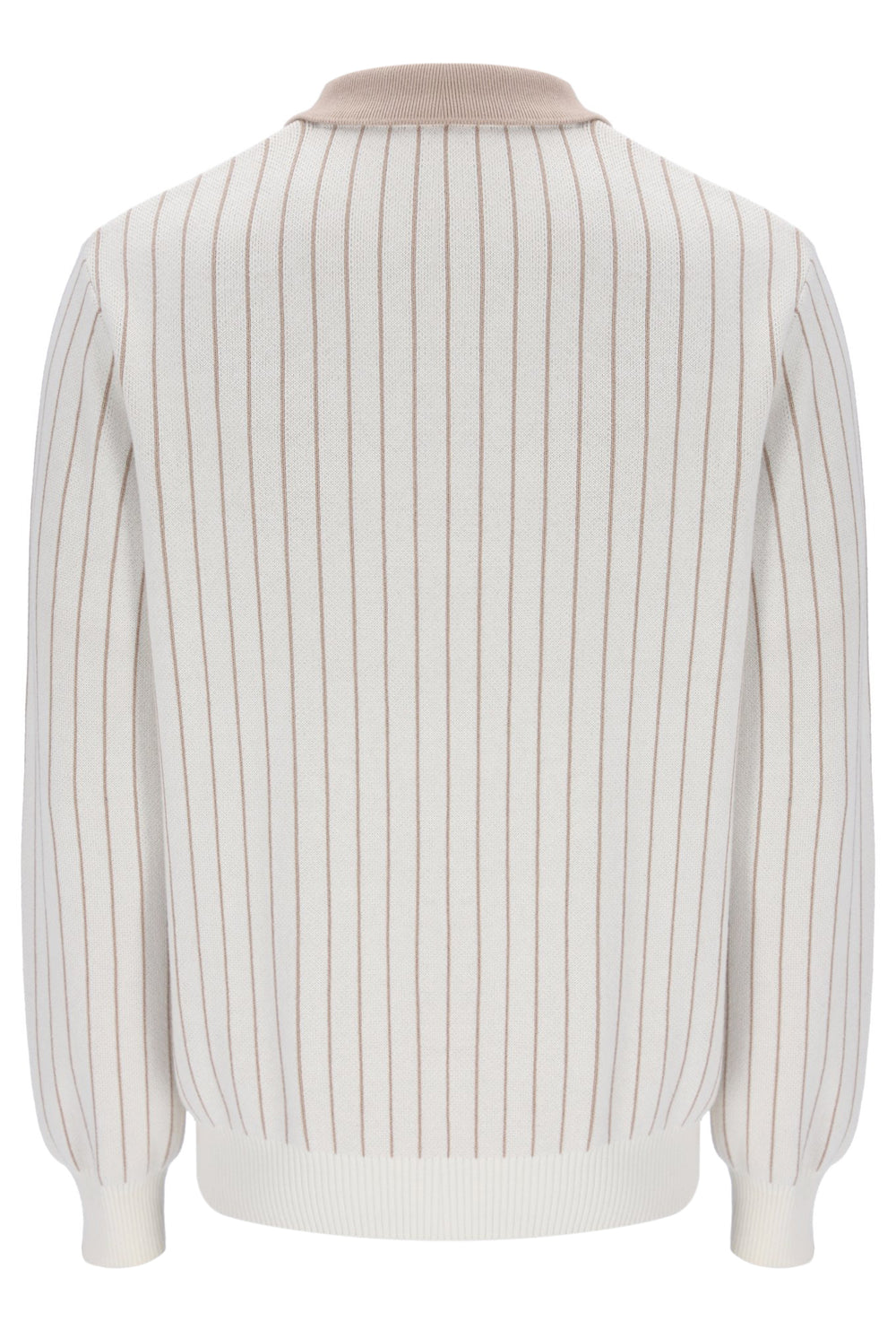 Kobe Striped Knit Polo