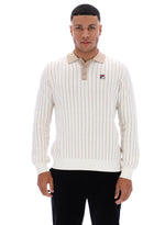 Kobe Striped Knit Polo