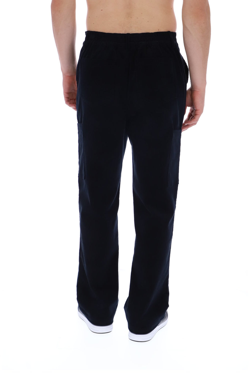 Black Lanz Corduroy Pocket Pant