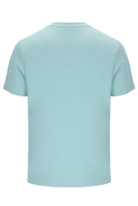 Light blue t-shirt on a white background