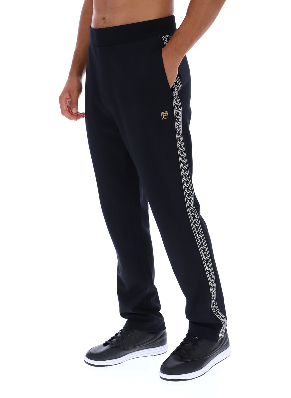 Layton Straight Leg Pants with Tape Detail