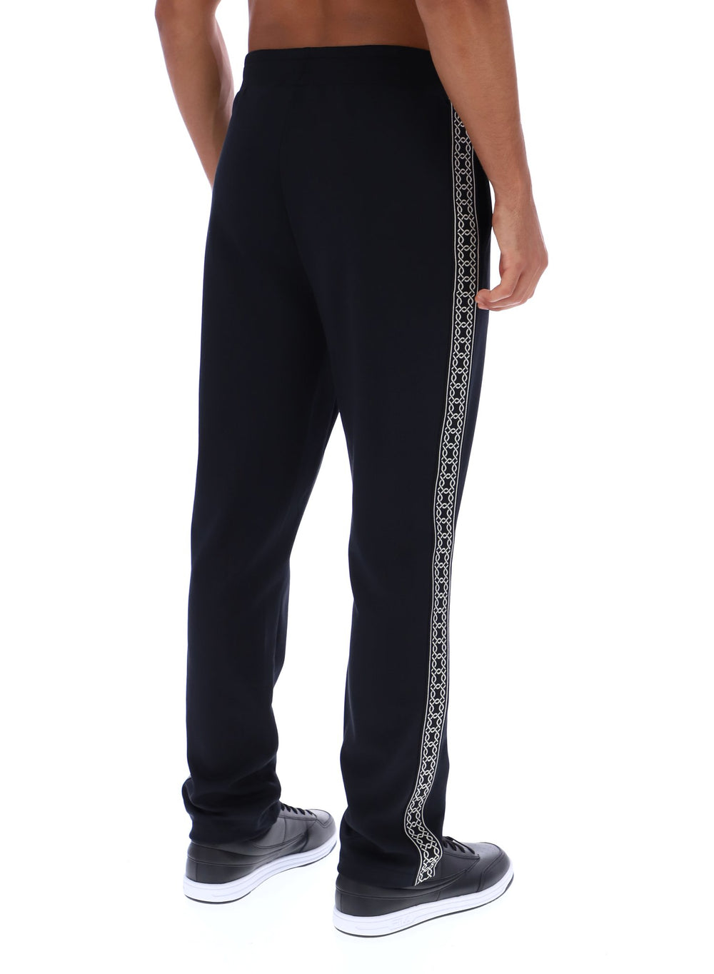 Layton Straight Leg Pants with Tape Detail