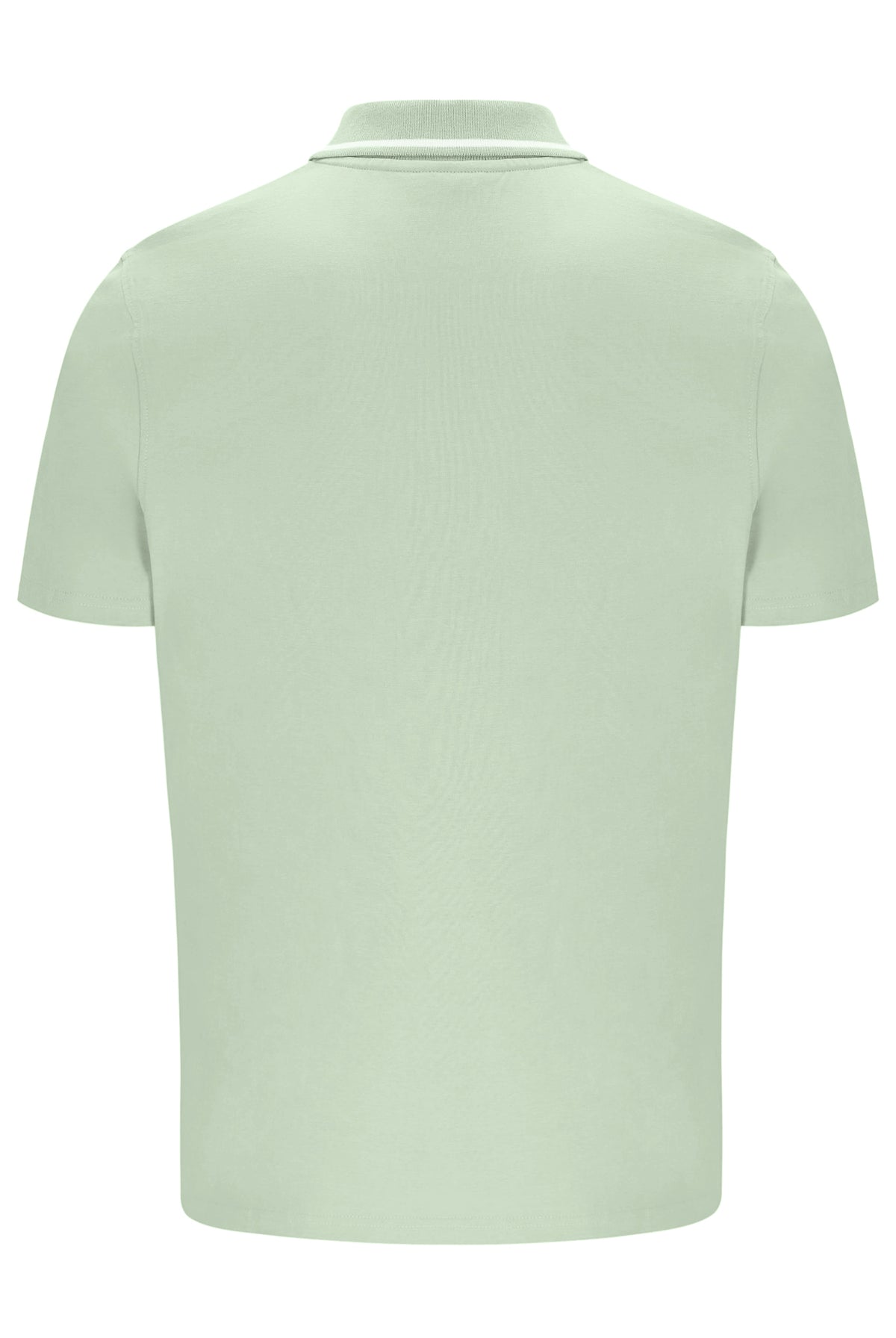 Light green polo shirt on a white background