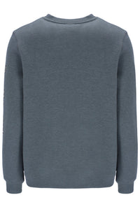 Displays the Stormy Weather 'FILA' branded Len Graphic Crew Sweatshirt
