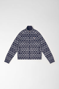 Midnight Blue Raglan Sleeve Track Top