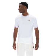 White Marconi Essential Ringer T-Shirt