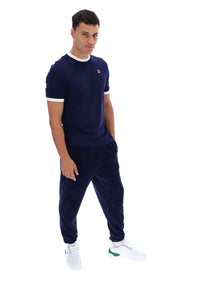 Fila Navy Marconi Essential Ringer T-Shirt
