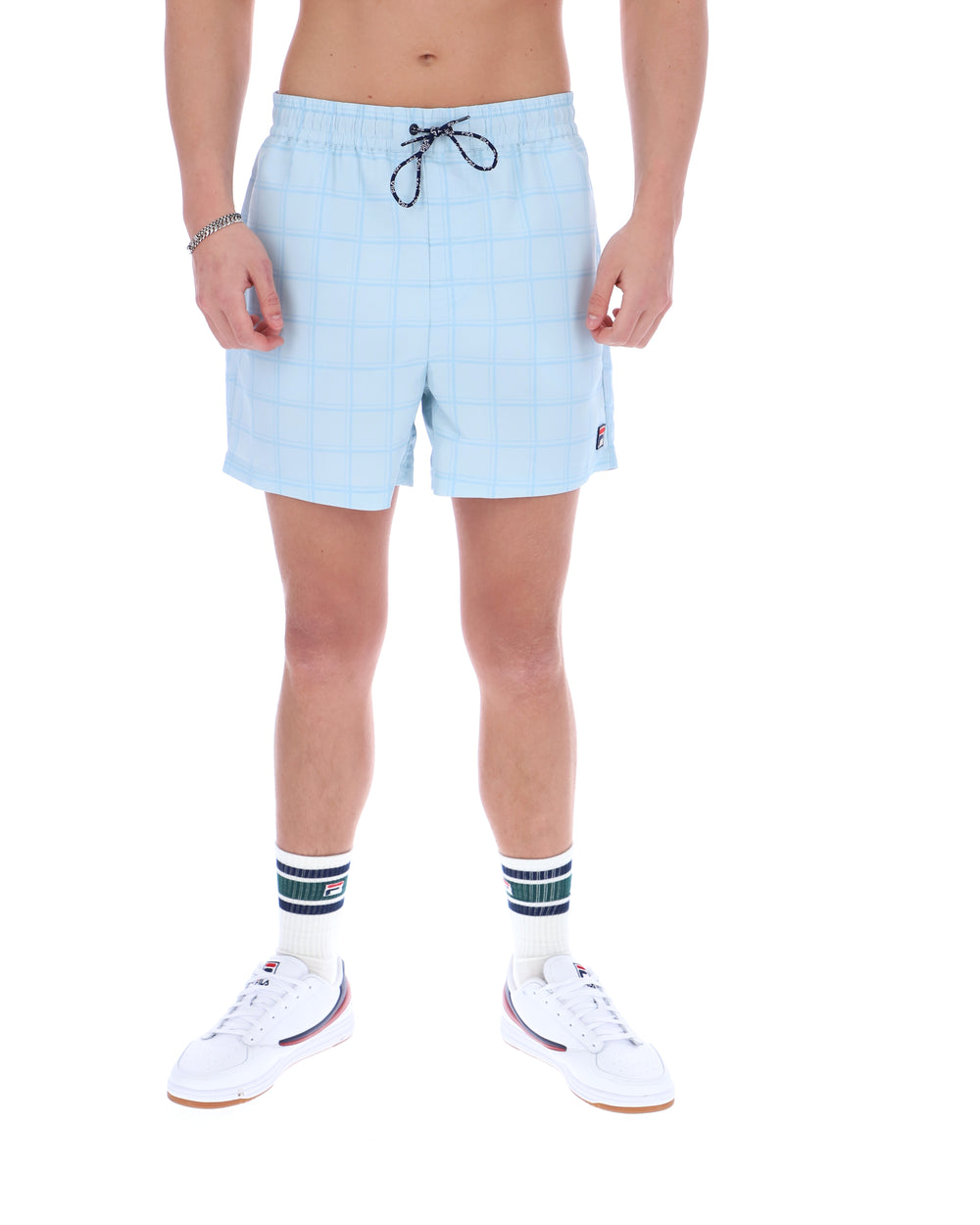Skyway Mariano Tonal Check Swim Shorts