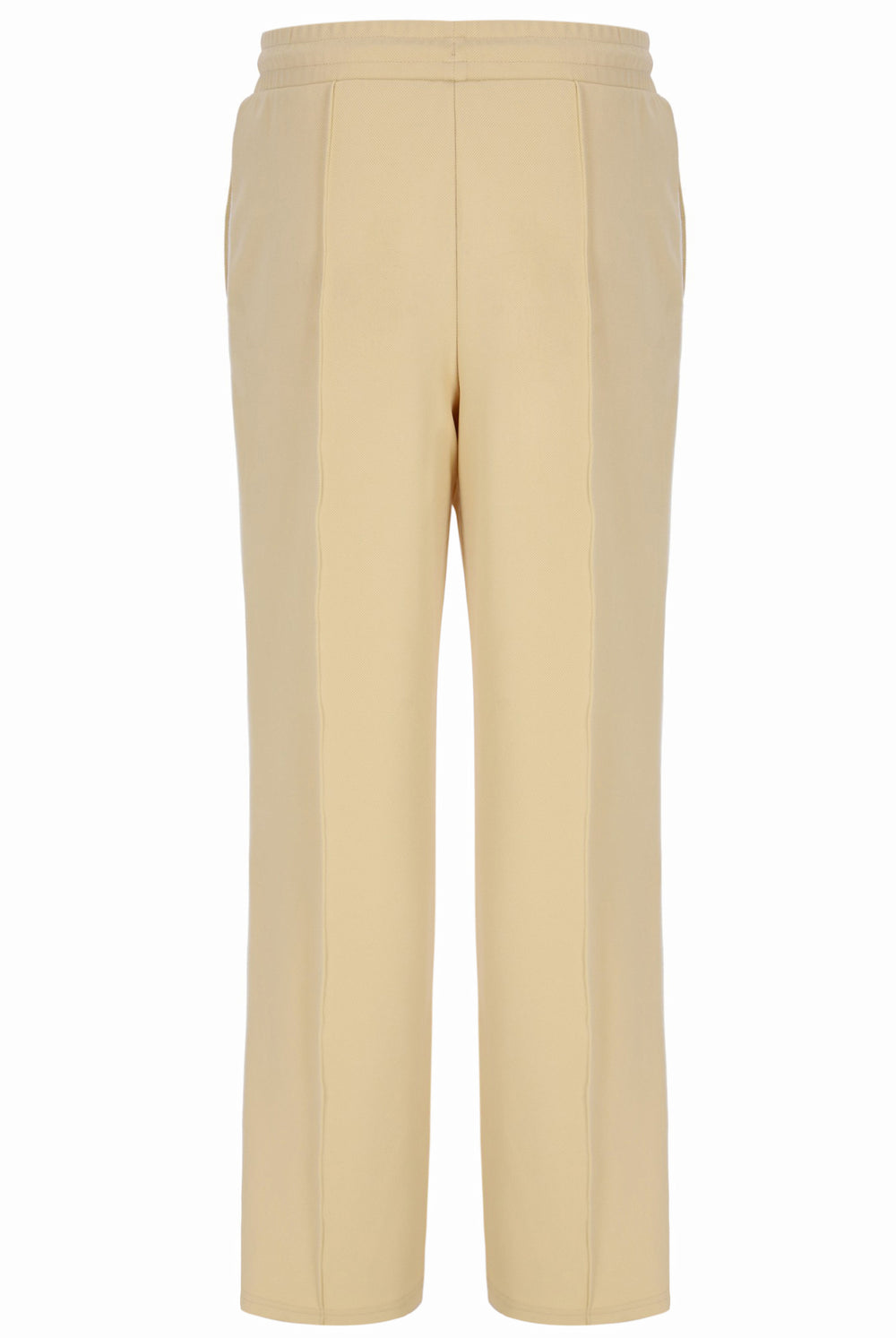 Beige pants on a white background