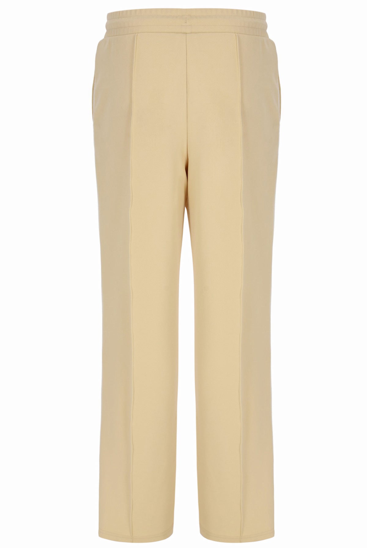 Beige pants on a white background