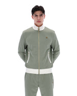 Sea Foam Mathers Herringbone Track Top