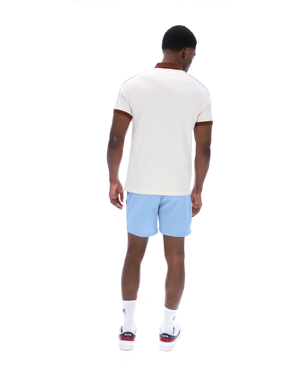 Gardenia Mattia Contrast Panel Polo Shirt