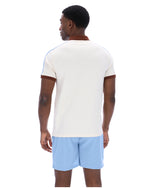 Gardenia Mattia Contrast Panel Polo Shirt