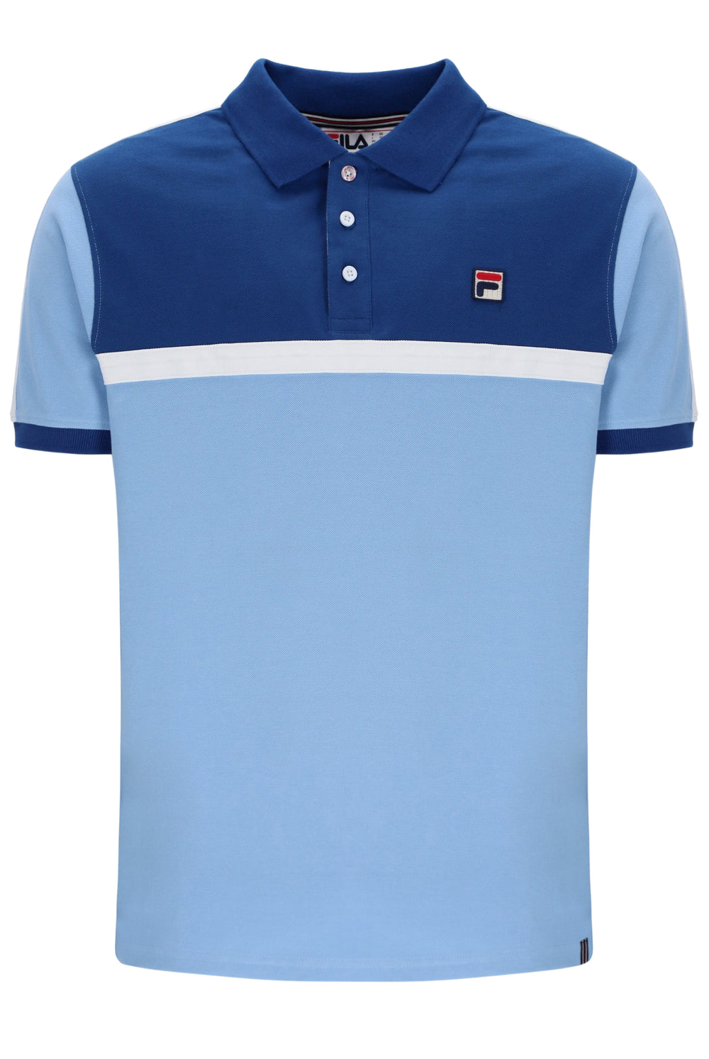 Frozen Fjord Mattia Contrast Panel Polo Shirt