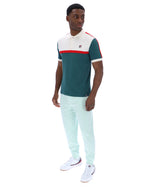 Mattia Contrast Panel Polo Shirt