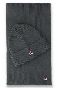 Gunmetal Maxim Beanie & Scarf Set