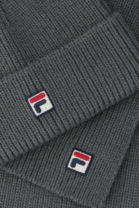 Gunmetal Maxim Beanie & Scarf Set