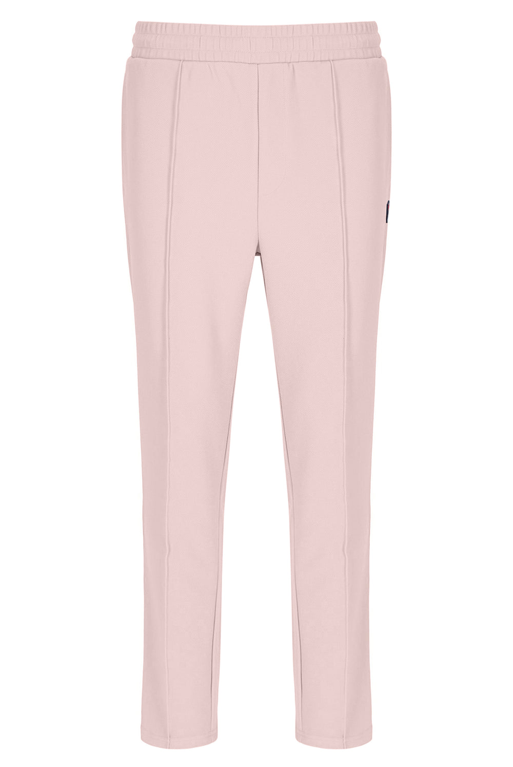 Pale Pink Molveno Pin Tuck Slim Leg Pants