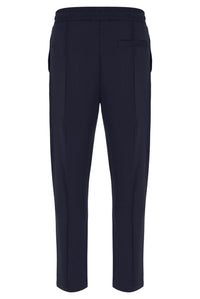 Charcoal Molveno Pin Tuck Slim Leg Pants