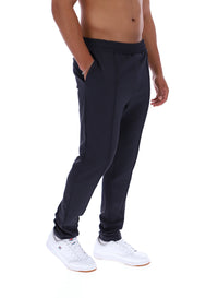 Charcoal Molveno Pin Tuck Slim Leg Pants