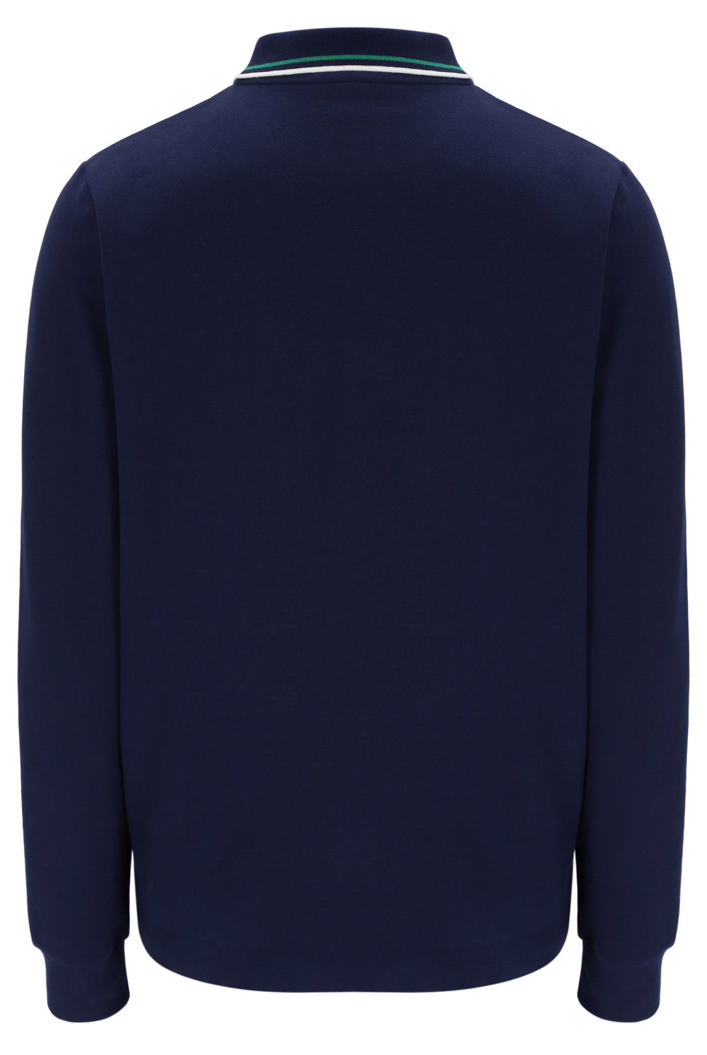 Monte Tipped Collar Long Sleeve Polo