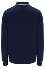 Monte Tipped Collar Long Sleeve Polo