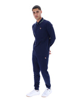 Monte Tipped Collar Long Sleeve Polo