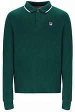 Monte Tipped Collar Long Sleeve Polo