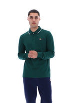 Monte Tipped Collar Long Sleeve Polo