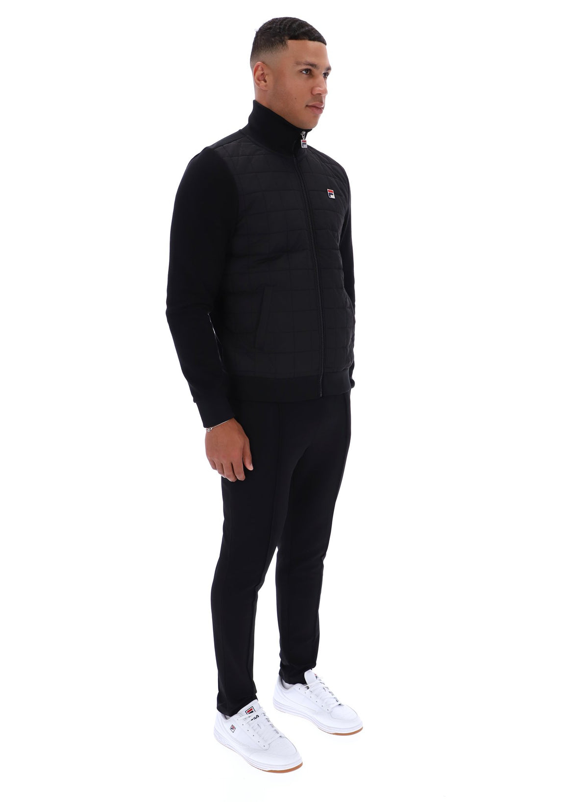 Black Moor Padded Front Jacket