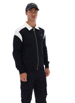 Morton Full Zip Jacket with Contrast Panels