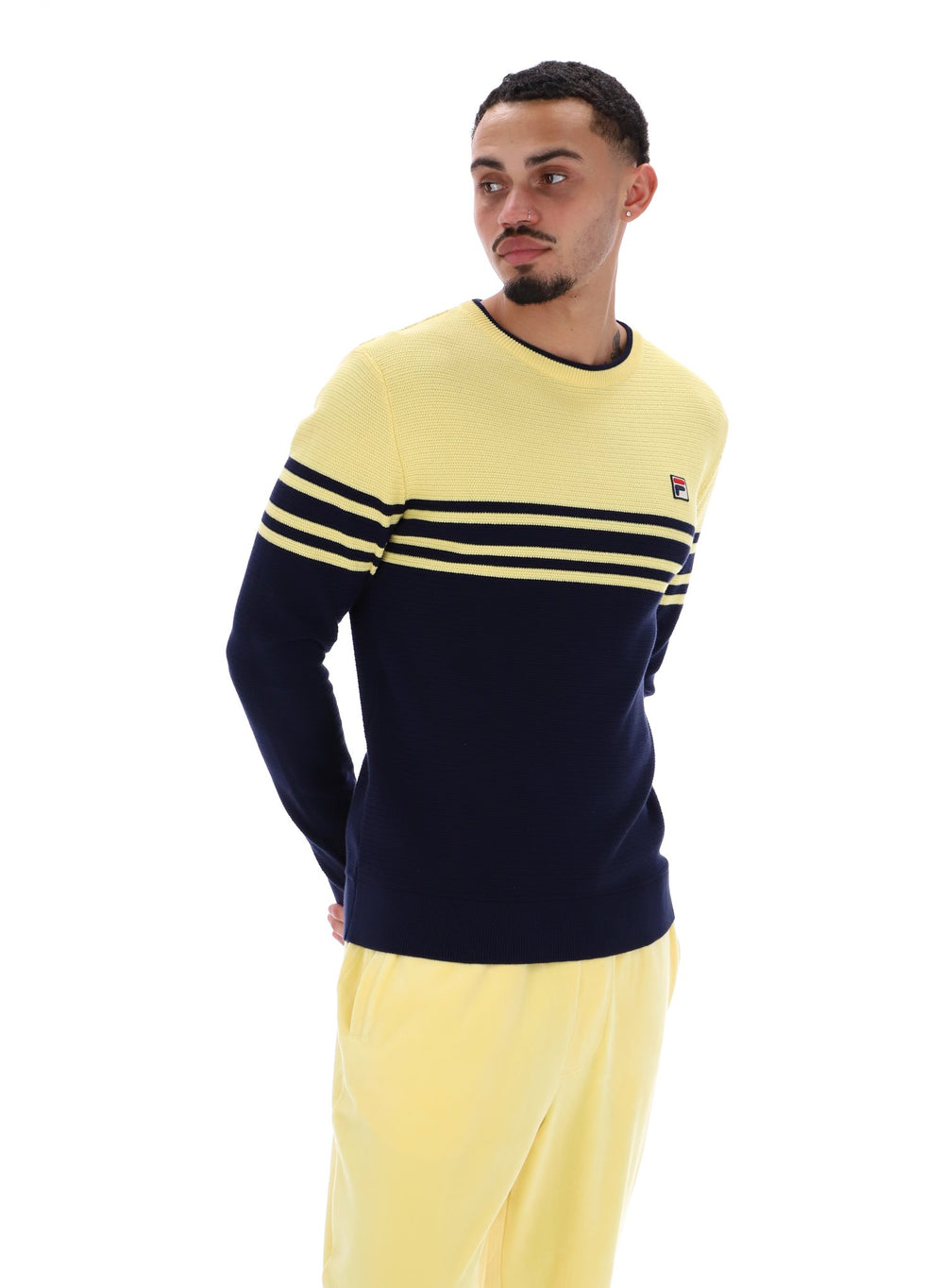 Nate Crochet Knitted Sweatshirt