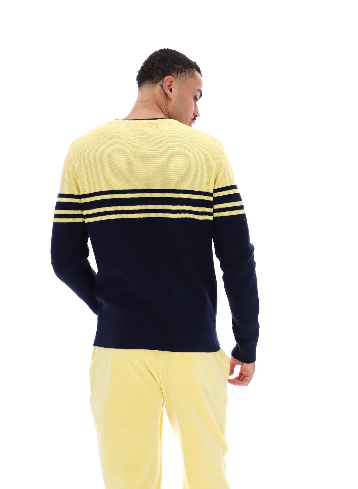 Nate Crochet Knitted Sweatshirt