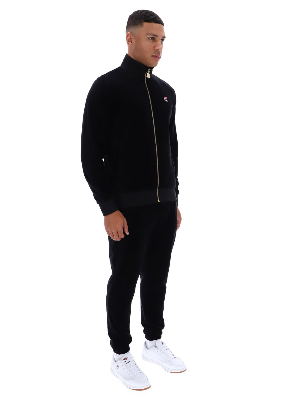 Nero Velour Track Top