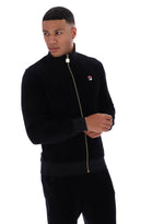 Nero Velour Track Top