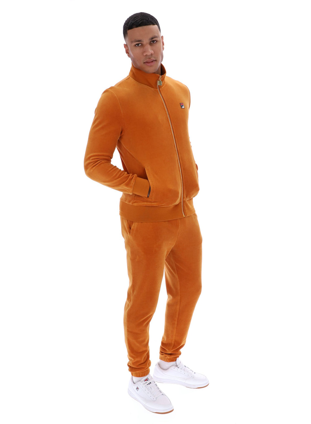 Nero Velour Track Top